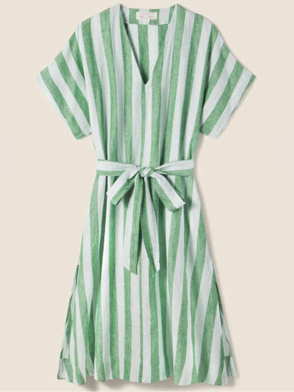Trovata Birds of Paradis linen dress